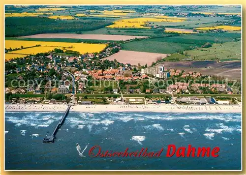 AK / Ansichtskarte Dahme_Ostseebad Fliegeraufnahme Dahme_Ostseebad
