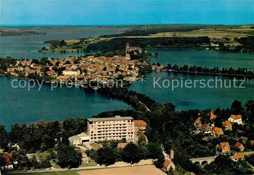 AK / Ansichtskarte Ratzeburg Inselstadt Fliegeraufnahme Ratzeburg