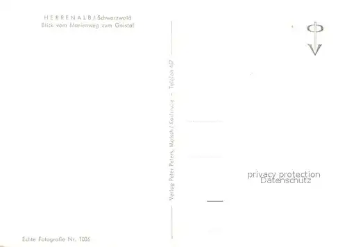 AK / Ansichtskarte Herrenalb_Bad Gaistal Panorama Herrenalb_Bad