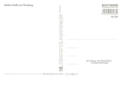 AK / Ansichtskarte Flensburg Foerde Kirche Speicherhaus Flensburg