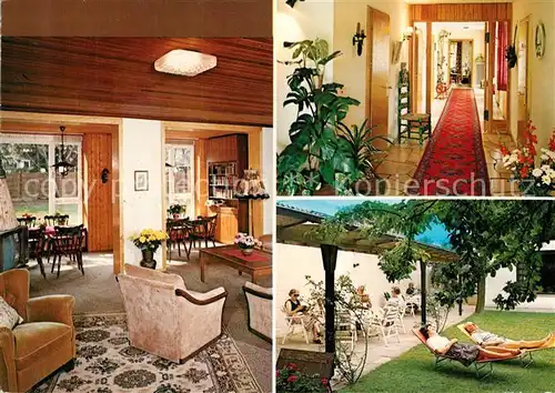 AK / Ansichtskarte Bad_Iburg Kurpension Haus Birkemeier Bad_Iburg