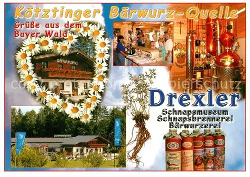 AK / Ansichtskarte Bad_Koetzting Schnapsmuseum Brennerei Drexler Bad_Koetzting