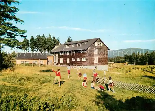 AK / Ansichtskarte Torfhaus_Harz Gustav Bratke Jugendherberge Torfhaus Harz
