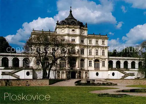 AK / Ansichtskarte Ploskovice Zamek Schloss Ploskovice