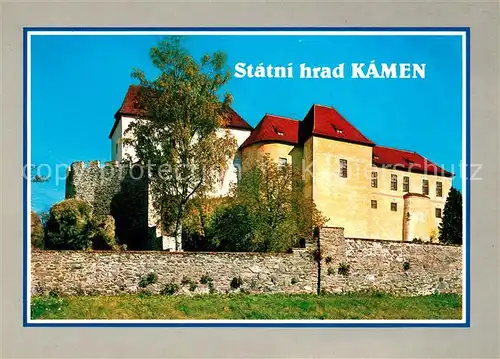 AK / Ansichtskarte Kamen_Stein Hrad Schloss Kamen 