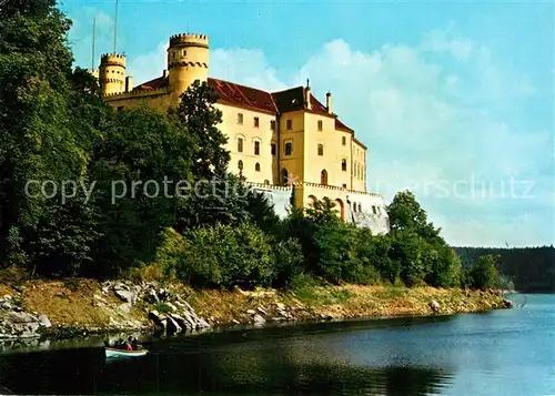 AK / Ansichtskarte Orlik_nad_Vltavou Zamek Burg an der Moldau Orlik_nad_Vltavou