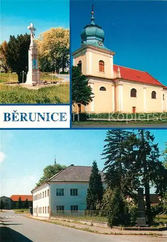 AK / Ansichtskarte Berunice Bozi muka Kostel Naves 