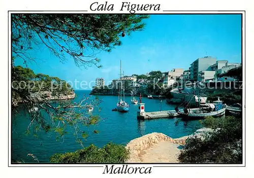 AK / Ansichtskarte Cala_Figuera_Mallorca Hafen Cala_Figuera_Mallorca