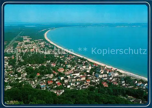 AK / Ansichtskarte Binz_Ruegen Ostseebad Fliegeraufnahme Binz_Ruegen