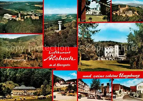 AK / Ansichtskarte Alsbach_Bergstrasse und seine Umgebung Burgen und Schloesser Sanatorium Fuerstenlager Alsbach_Bergstrasse