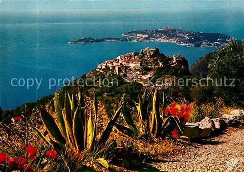 AK / Ansichtskarte Eze_Village Panorama Cap Ferrat Cote d Azur Eze_Village