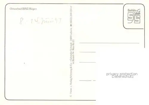 AK / Ansichtskarte Binz_Ruegen Hotels am Strand Kurhaus Binz_Ruegen