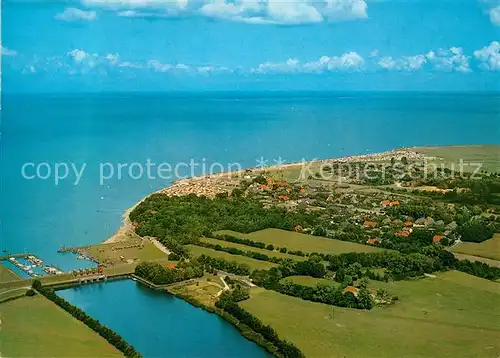 AK / Ansichtskarte Dangast_Nordseebad Fliegeraufnahme Dangast_Nordseebad