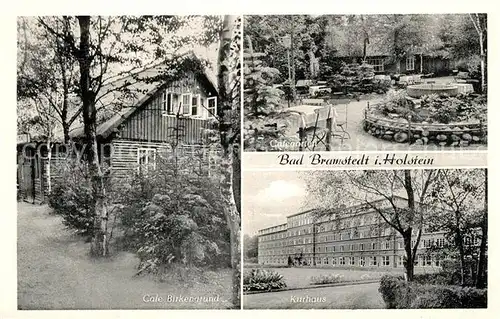 AK / Ansichtskarte Bad_Bramstedt Kurhaus Cafe Birkengrund  Bad_Bramstedt