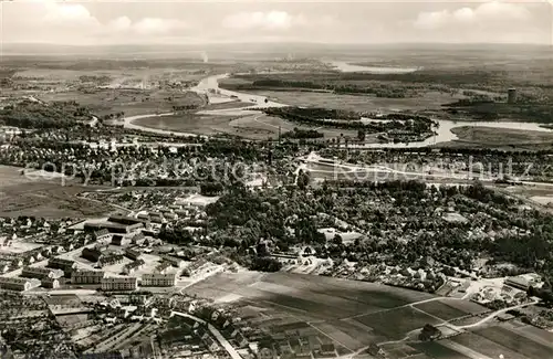 AK / Ansichtskarte Bad_Schwartau Fliegeraufnahme Cleverbrueck Bad_Schwartau