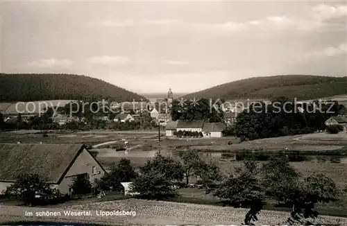 AK / Ansichtskarte Lippoldsberg Wesertal Lippoldsberg