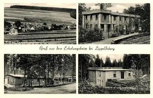 AK / Ansichtskarte Lippoldsberg Erholungsheim  Lippoldsberg