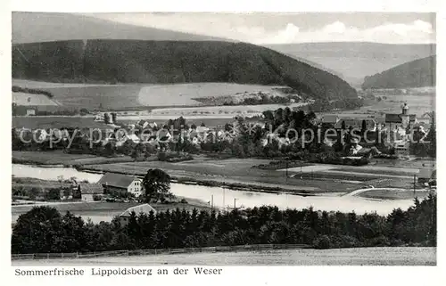 AK / Ansichtskarte Lippoldsberg Weser Lippoldsberg