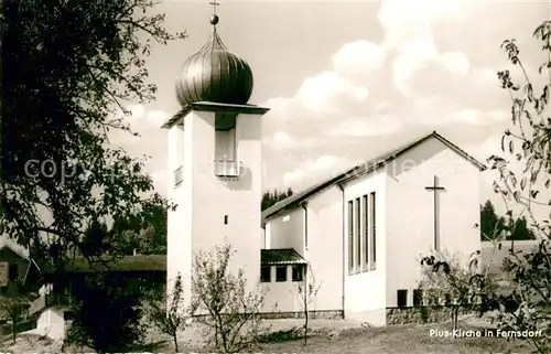 AK / Ansichtskarte Fernsdorf Pius Kirche Fernsdorf