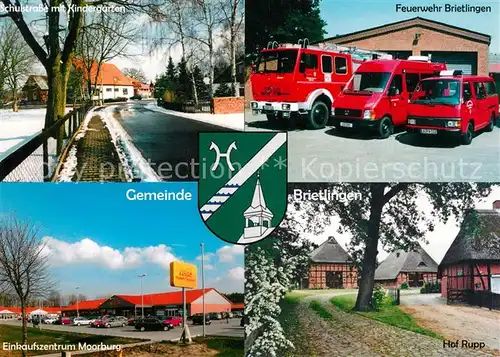 AK / Ansichtskarte Brietlingen Schulstrasse Feuerwehr Moorburg Hof Rupp Brietlingen