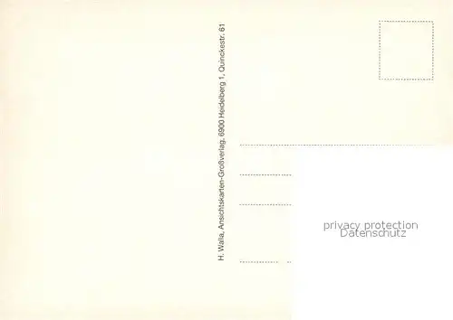 AK / Ansichtskarte Aglasterhausen  Aglasterhausen