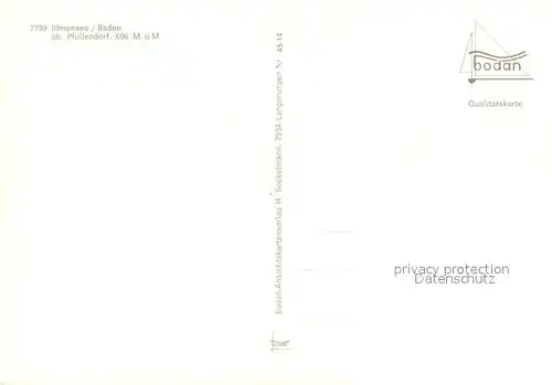 AK / Ansichtskarte Illmensee Badesee Illmensee