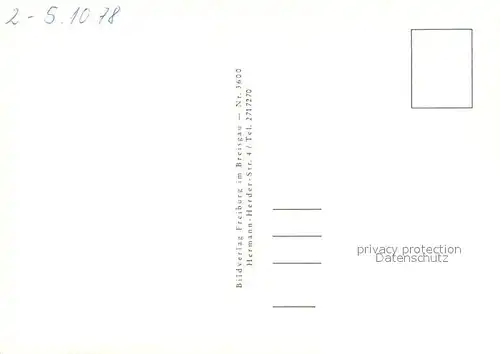 AK / Ansichtskarte Denzlingen Kirche Storchenturm Glottertal Kandel St. Jakob Denzlingen