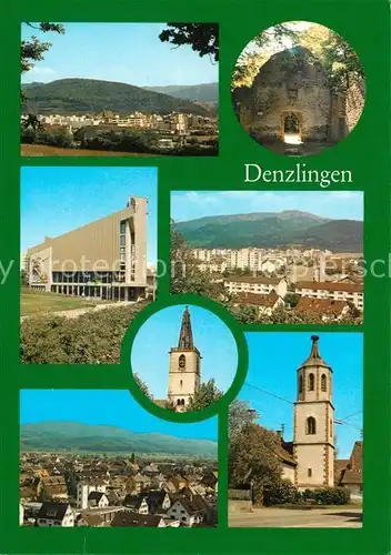 AK / Ansichtskarte Denzlingen Kirche Denzlingen