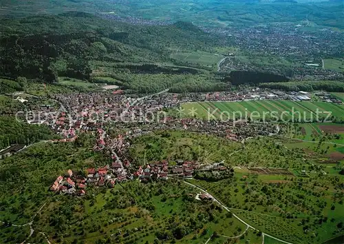 AK / Ansichtskarte Grafenberg_Wuerttemberg Fliegeraufnahme Grafenberg Wuerttemberg