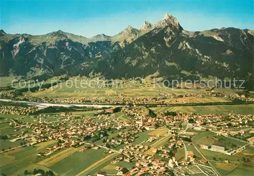 AK / Ansichtskarte Reutte_Tirol Fliegeraufnahme Breitenwang Lechaschau  Gernspitze Reutte Tirol