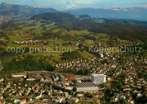 AK / Ansichtskarte Rueti_ZH Fliegeraufnahme Rueti_ZH