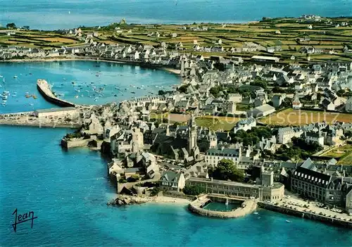 AK / Ansichtskarte Roscoff Fliegeraufnahme Roscoff