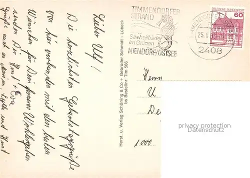 AK / Ansichtskarte Timmendorfer_Strand Fliegeraufnahme Segelboot Strand Timmendorfer_Strand