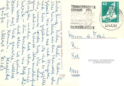AK / Ansichtskarte Timmendorfer_Strand  Timmendorfer_Strand