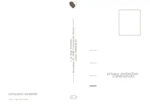 AK / Ansichtskarte Niendorf_Ostseebad  Niendorf_Ostseebad