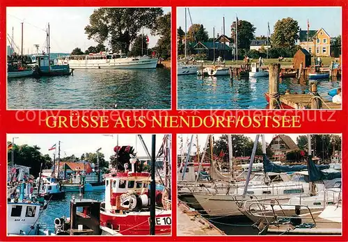 AK / Ansichtskarte Niendorf_Ostseebad Hafen Niendorf_Ostseebad