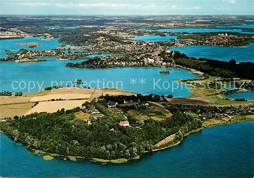 AK / Ansichtskarte Ploen_See Fliegeraufnahme Ploen_See