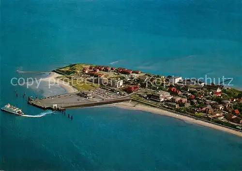 AK / Ansichtskarte Wittduen_Amrum Fliegeraufnahme Wittduen Amrum