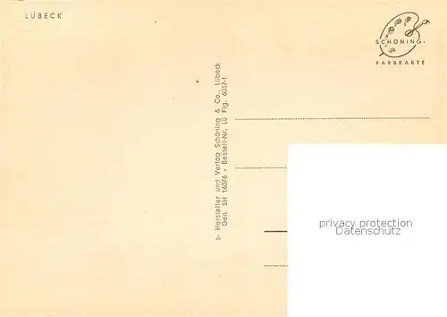 AK / Ansichtskarte Luebeck Fliegeraufnahme Luebeck