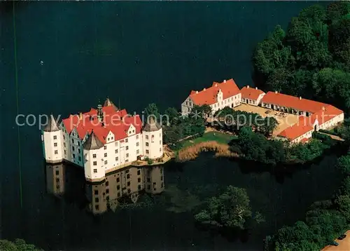 AK / Ansichtskarte Gluecksburg_Ostseebad Schloss Gluecksburg Fliegeraufnahme  Gluecksburg_Ostseebad