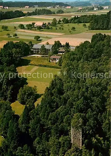 AK / Ansichtskarte Bad_Saeckingen Waerland Sanatorium Haus Friedborn Fliegeraufnahme Bad_Saeckingen