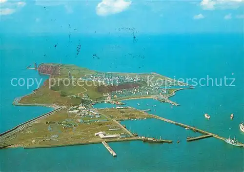 AK / Ansichtskarte Helgoland Fliegeraufnahme Helgoland
