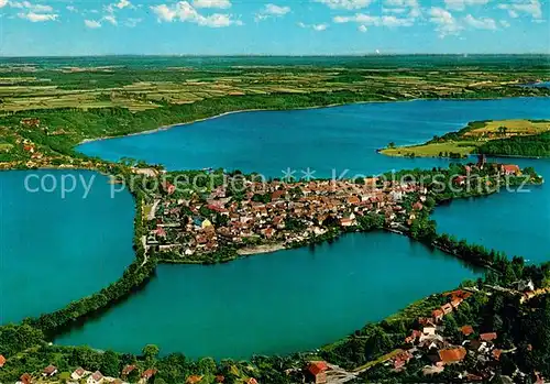 AK / Ansichtskarte Ratzeburg Inselstadt Fliegeraufnahme Ratzeburg