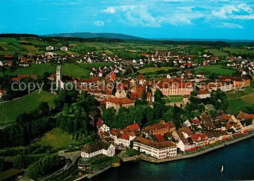 AK / Ansichtskarte Meersburg_Bodensee Fliegeraufnahme Meersburg Bodensee