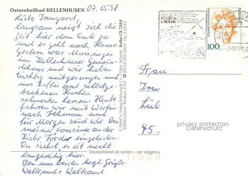 AK / Ansichtskarte Kellenhusen_Ostseebad Fliegeraufnahme Kellenhusen_Ostseebad