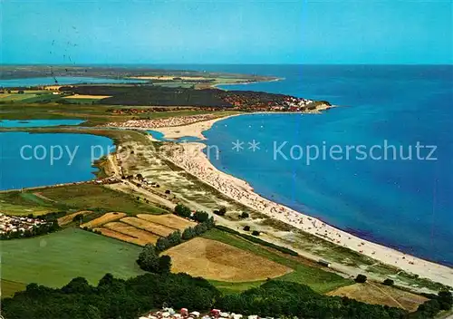 AK / Ansichtskarte Sehlendorferstrand Fliegeraufnahme Sehlendorferstrand