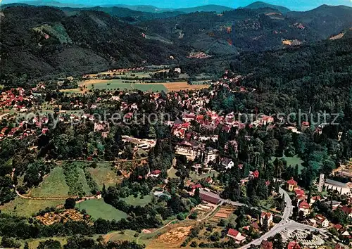 AK / Ansichtskarte Badenweiler Fliegeraufnahme Thermalheilbad Badenweiler