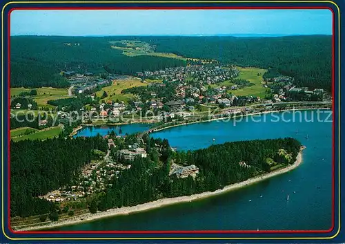 AK / Ansichtskarte Schluchsee Fliegeraufnahme Schluchsee