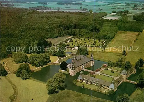 AK / Ansichtskarte Dorsten Schloss Lembeck Museum Park Hotel Fliegeraufnahme Dorsten