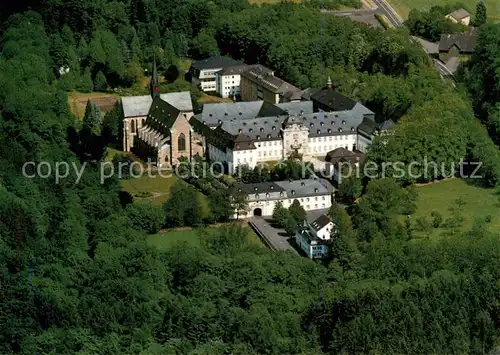 AK / Ansichtskarte Marienstatt_Westerwald Zisterzienser Abtei Fliegeraufnahme Marienstatt_Westerwald